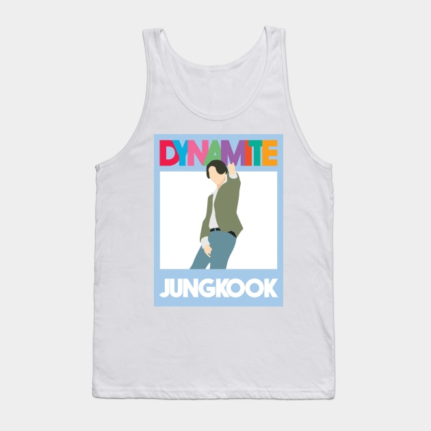 BTS DYNAMITE JUNGKOOK Tank Top by YoshFridays